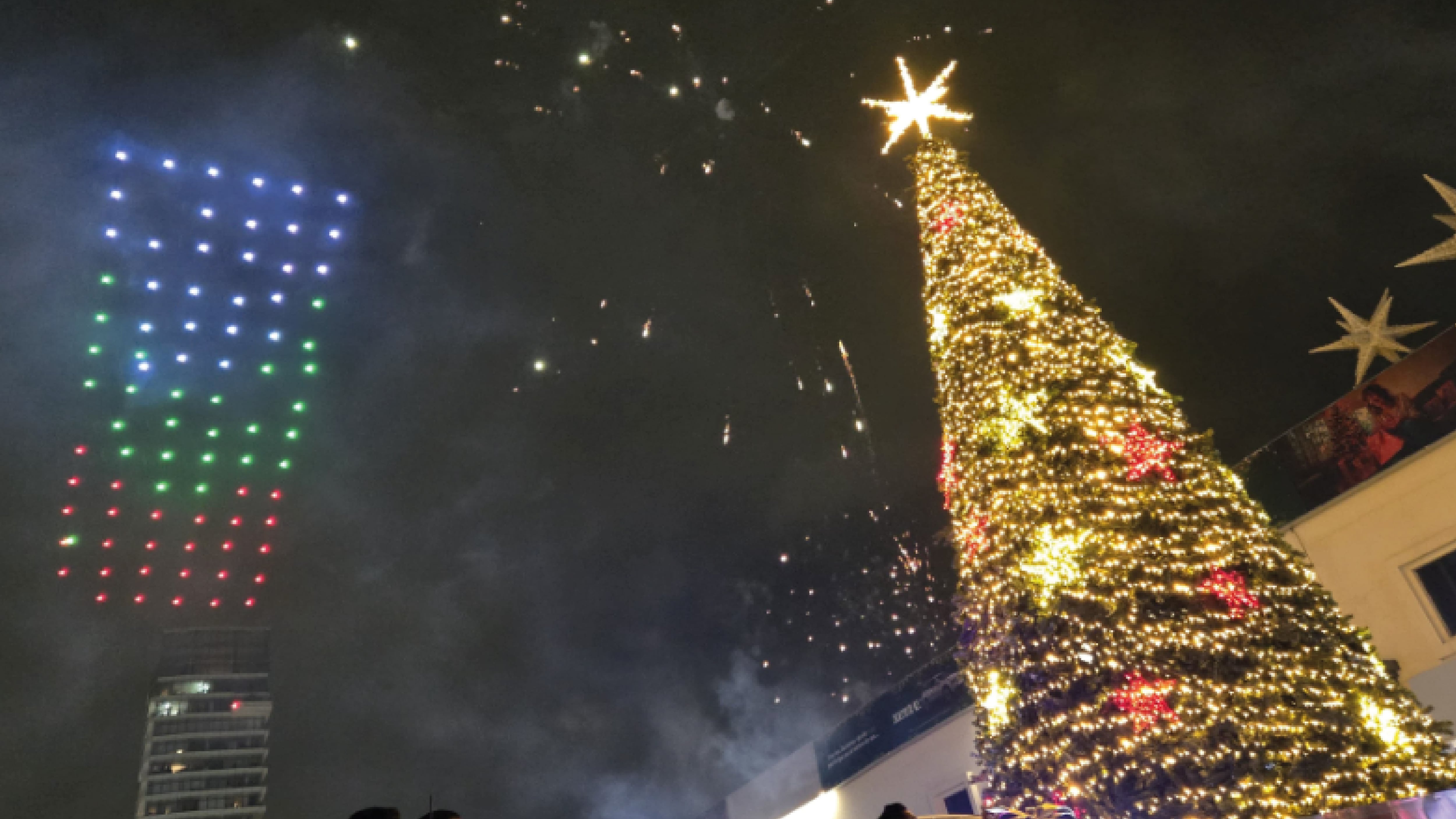 Encendida del árbol en CCI