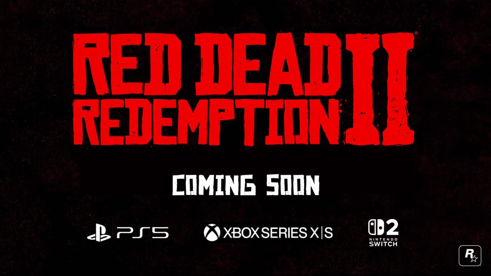 Red Dead Redemption 2 llegará a Nintendo Switch 2: Según filtración de Rockstar