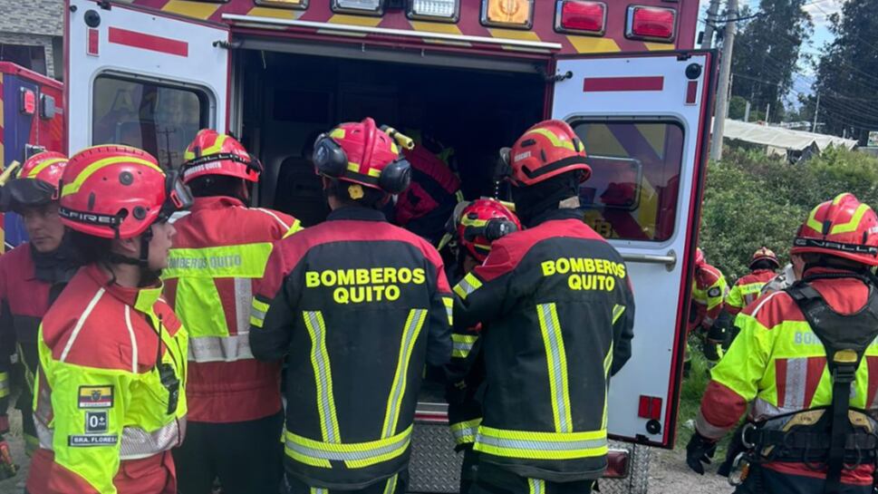 Policías perdieron pista en medio de una persecución y se cayeron en una quebrada en Yaruquí