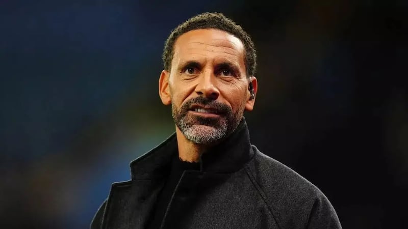 exfutbolista inglés Rio Ferdinand.