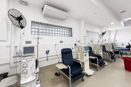 IESS ejecuta acción de respuesta para optimizar la climatización en el área de diálisis del HTMC