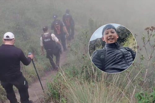 Las primeras palabras de Lucas Campaña tras ser encontrado en el cerro Puñay: su historia de supervivencia