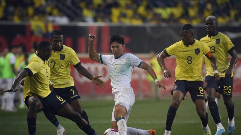 Ecuador vs Bolivia en New Jersey en amistoso 2023