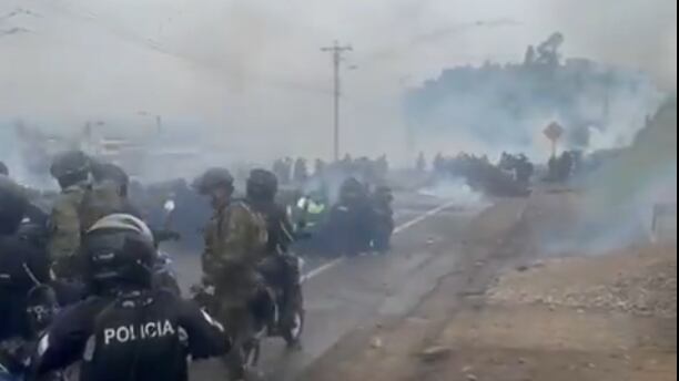 Disturbios en Tulcán