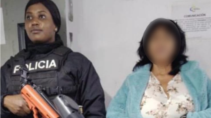 Alquiló su galpón para una fiesta en Quito, llegó la Policía, sacaron a todos, hallaron un arma y terminó detenida