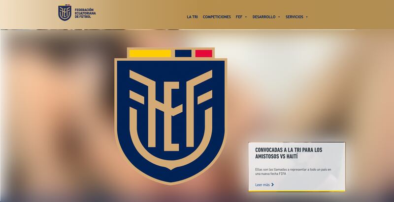Página Web de la FEF Hackeada