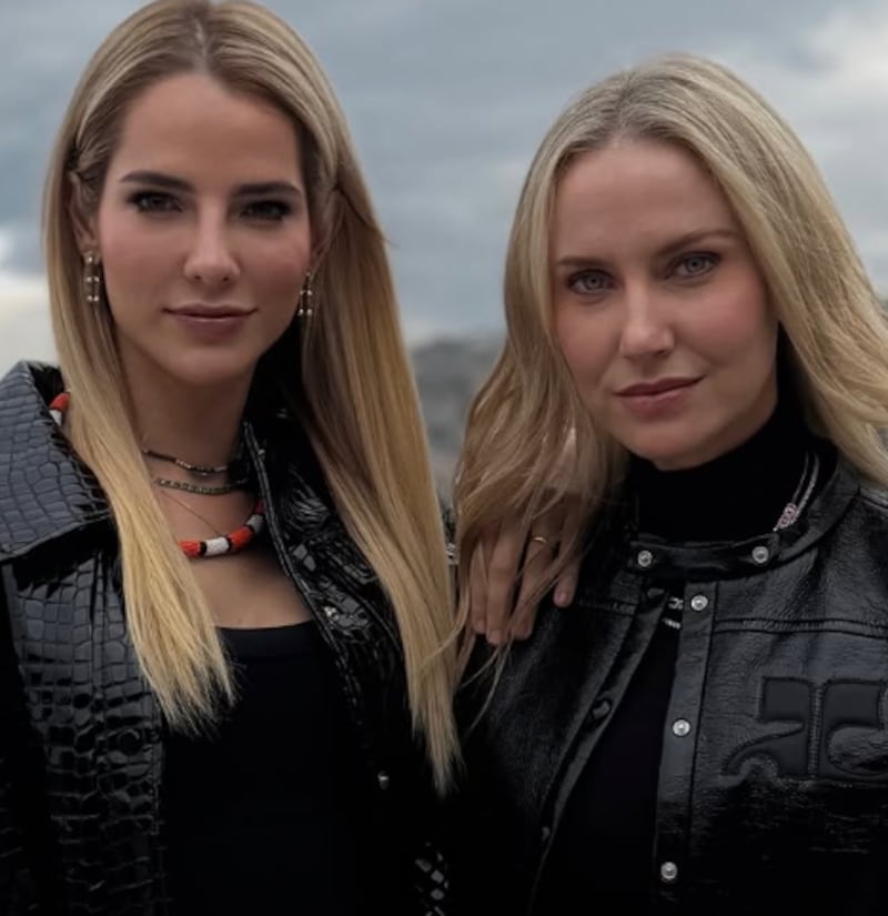 Lavinia Valbonesi disfrutó el concierto de Shakira en Quito