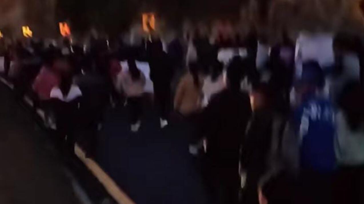 Quito: Cierre vial en Calderón por manifestaciones