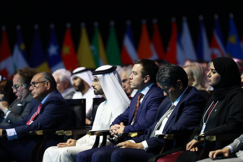 El presidente de la República, Daniel Noboa, participó en la clausura de la Cumbre de Gobiernos Mundiales 2026, en la ciudad de Dubái.