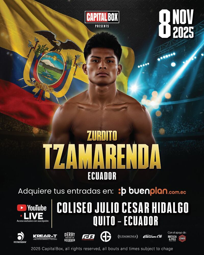 Boxeo mundial en Quito