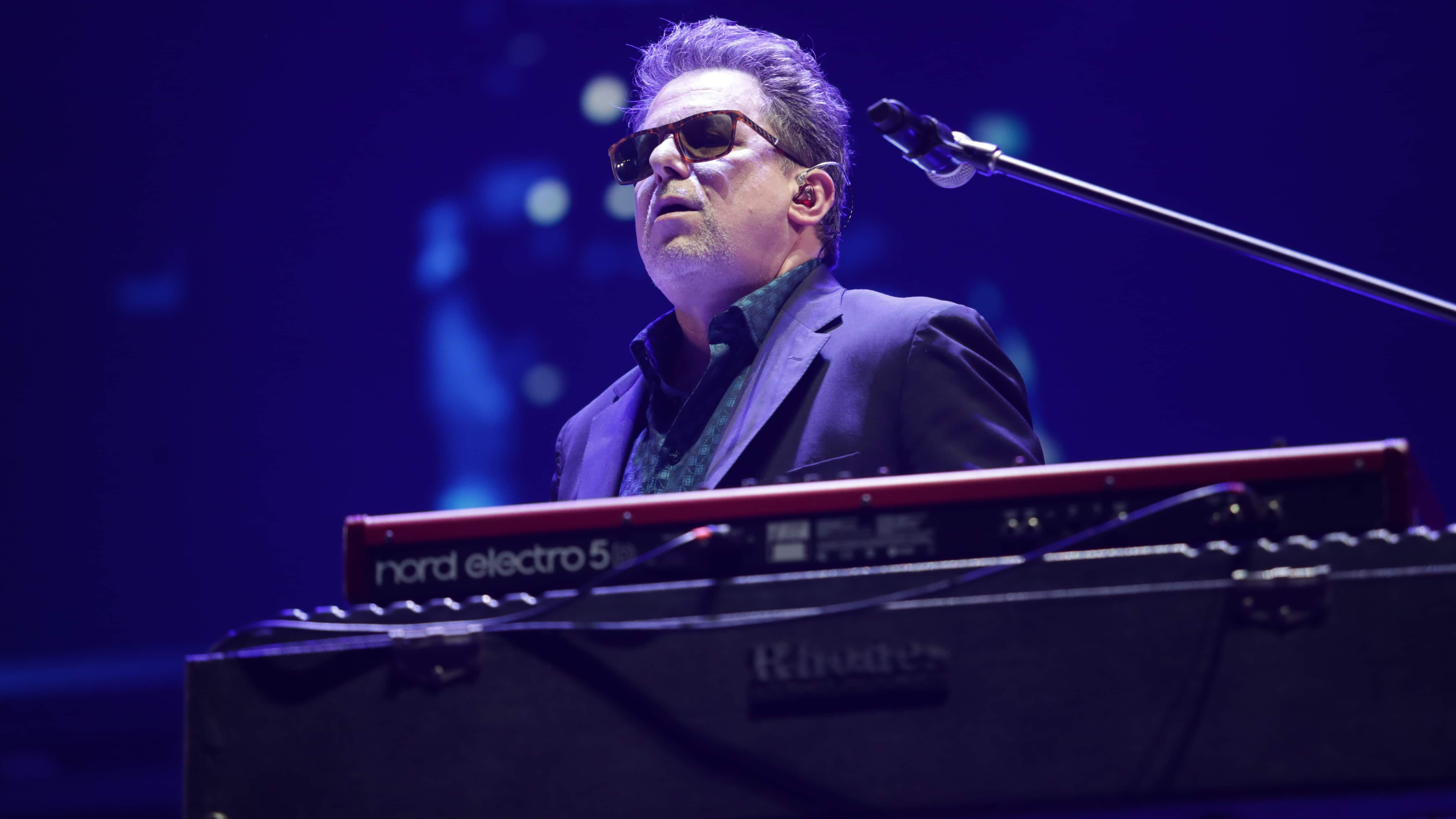 Andrés Calamaro, en vivo en el Festival Cordillera en el Parque Simón Bolívar de Bogotá