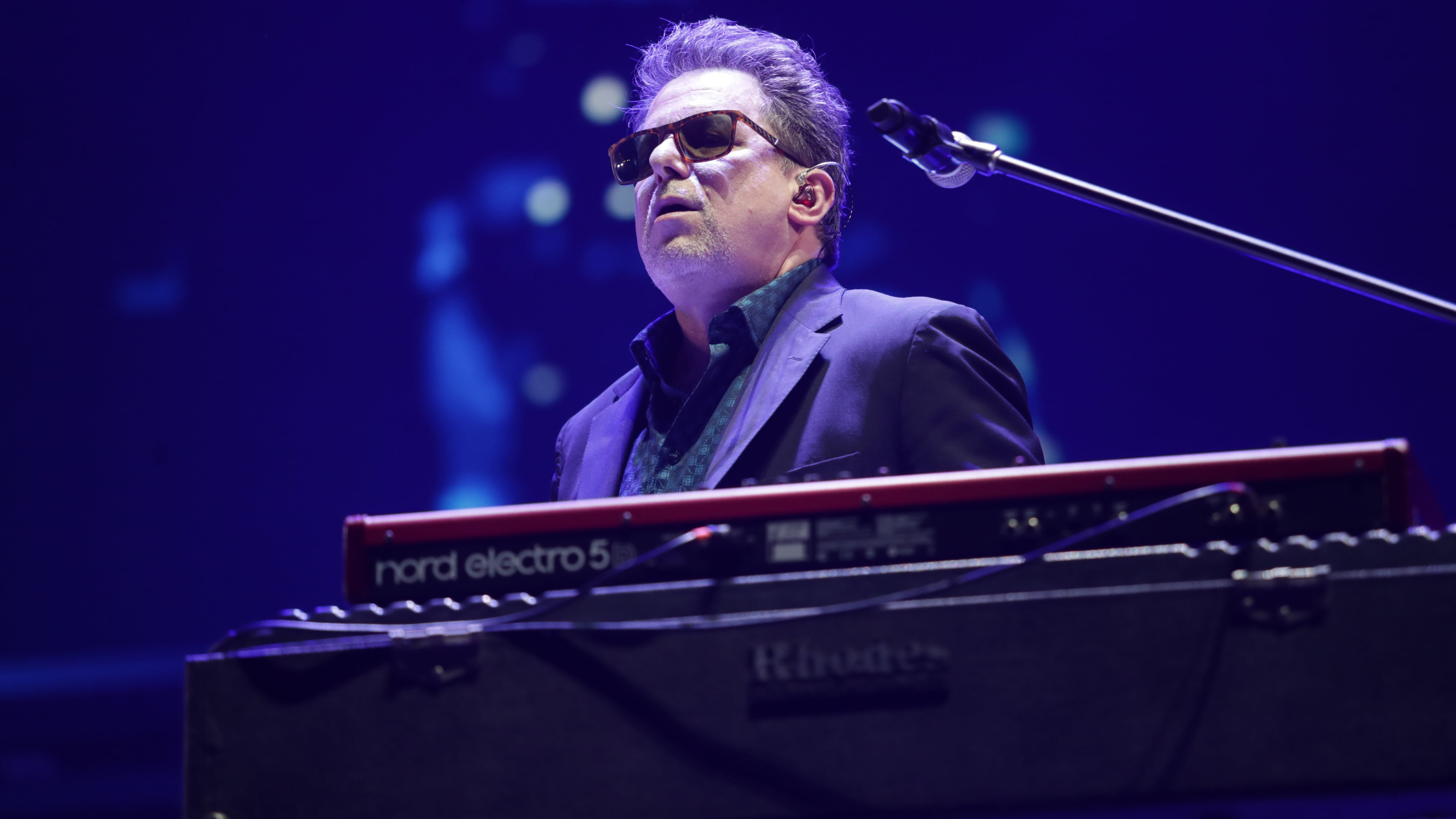 Andrés Calamaro, en vivo en el Festival Cordillera en el Parque Simón Bolívar de Bogotá