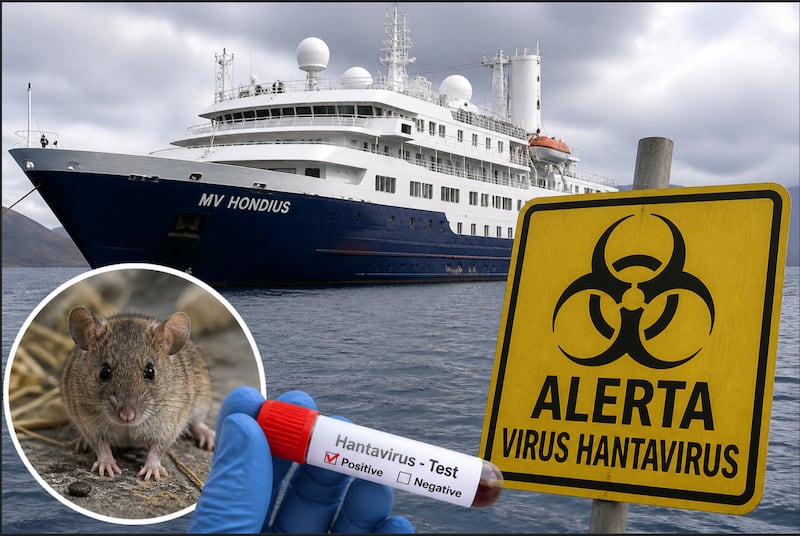 Epidemia de hantavirus en crucero