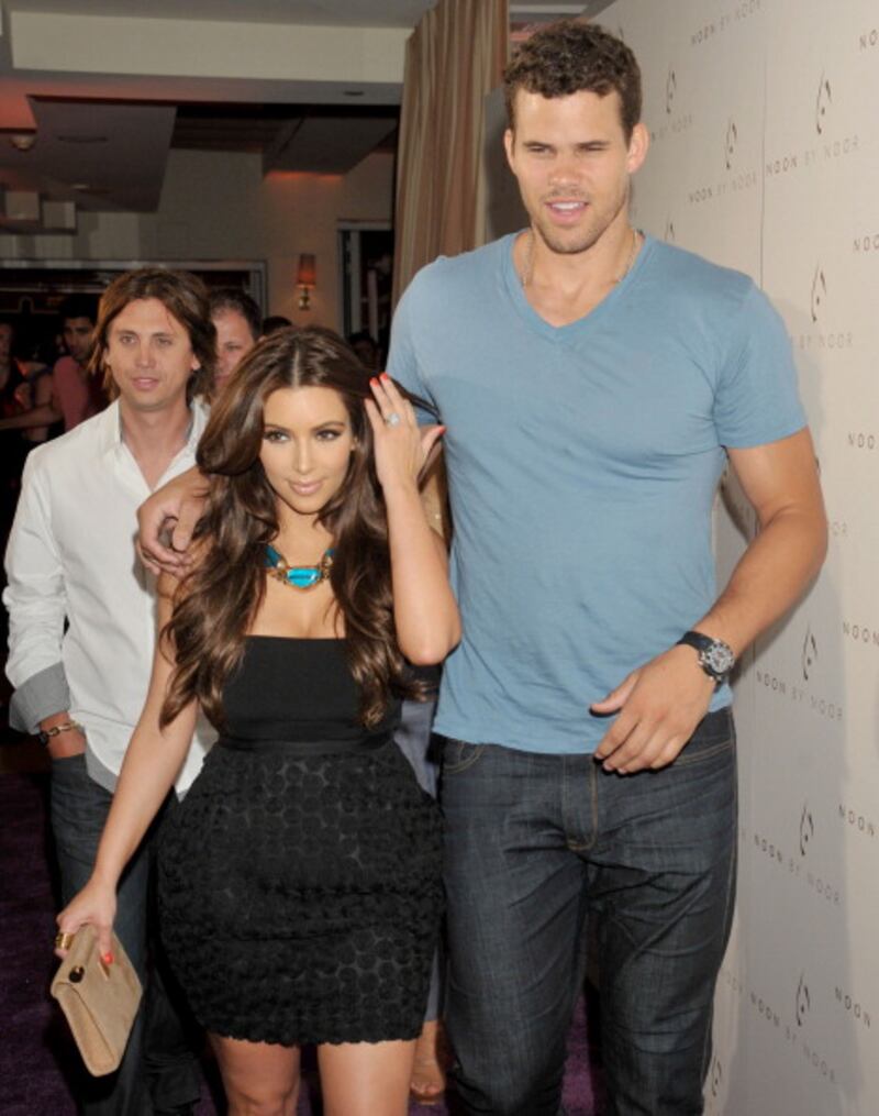 Kim Kardashian and Kris Humphries