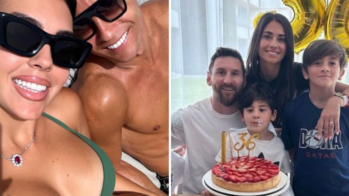 Georgina Rodríguez y Antonela Roccuzzo fotos