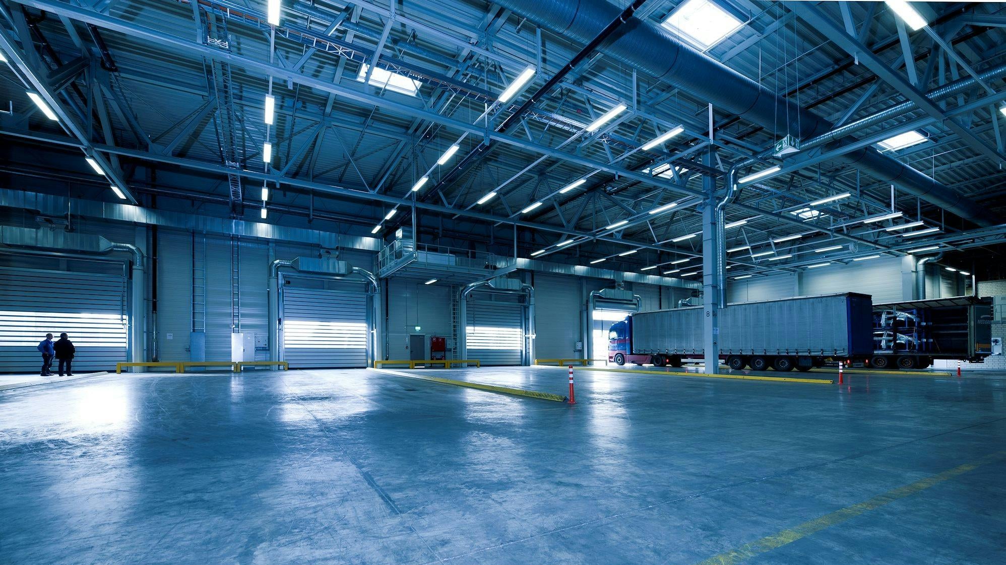 Interior de una fábrica