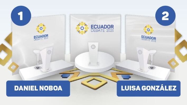 Debate presidencial de segunda vuelta en Ecuador