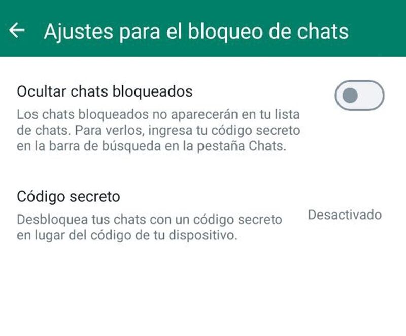 Chats WhatsApp