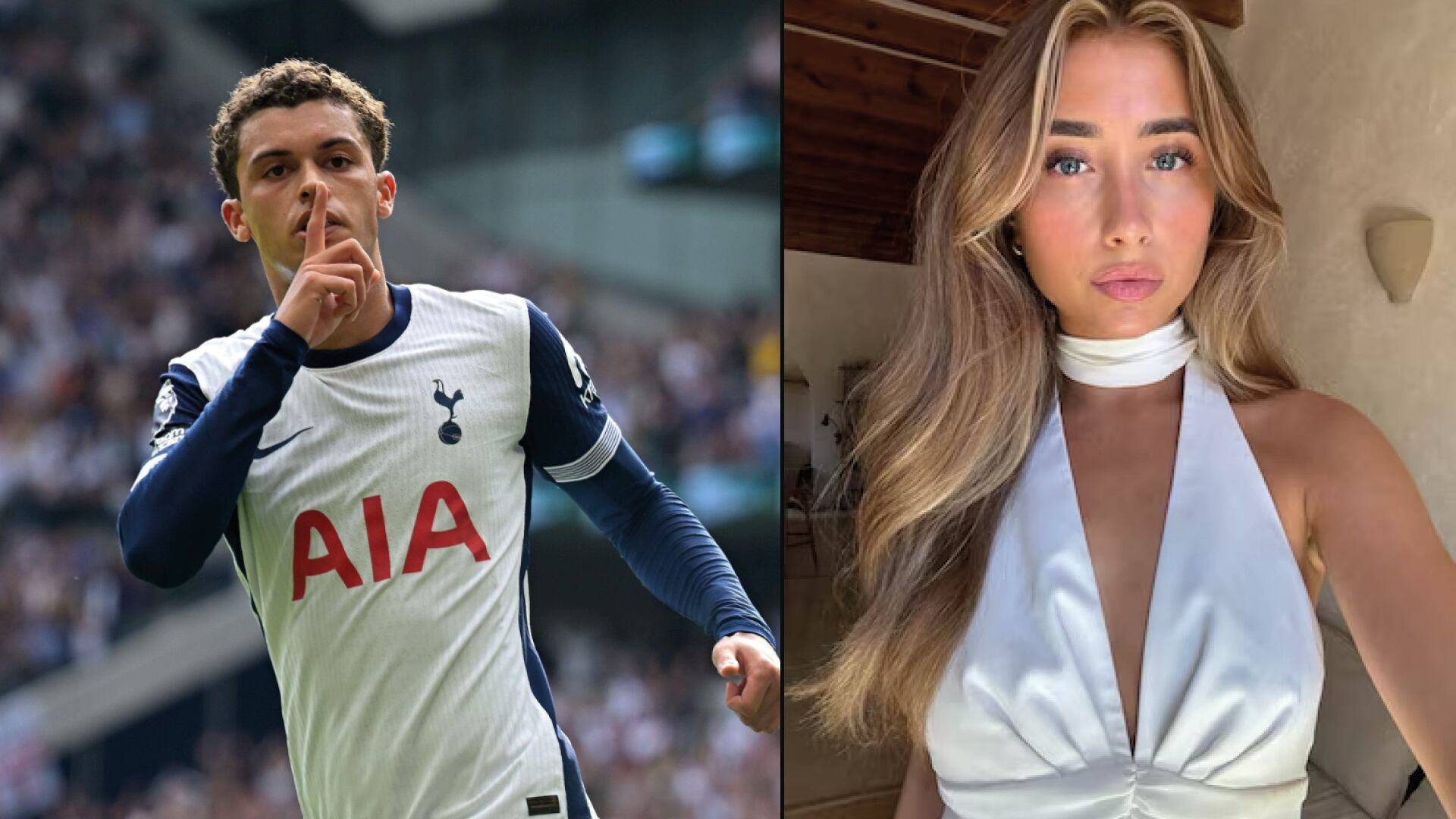 Lily Phillips desata rumores de romance con famoso jugador del Tottenham