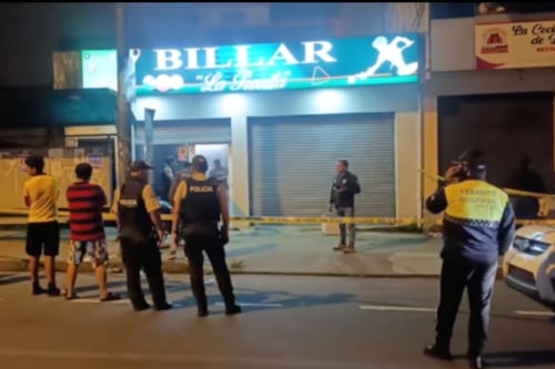 Masacre en billar de Santo Domingo deja cinco muertos; tres de ellos con antecedentes penales