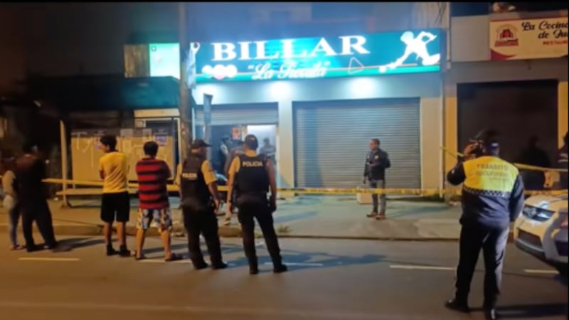 Masacre en billar de Santo Domingo deja cinco muertos; tres de ellos con antecedentes penales