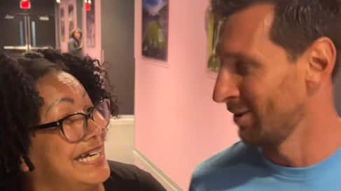 Mujer pierde su trabajo por pedir un saludo a Lionel Messi