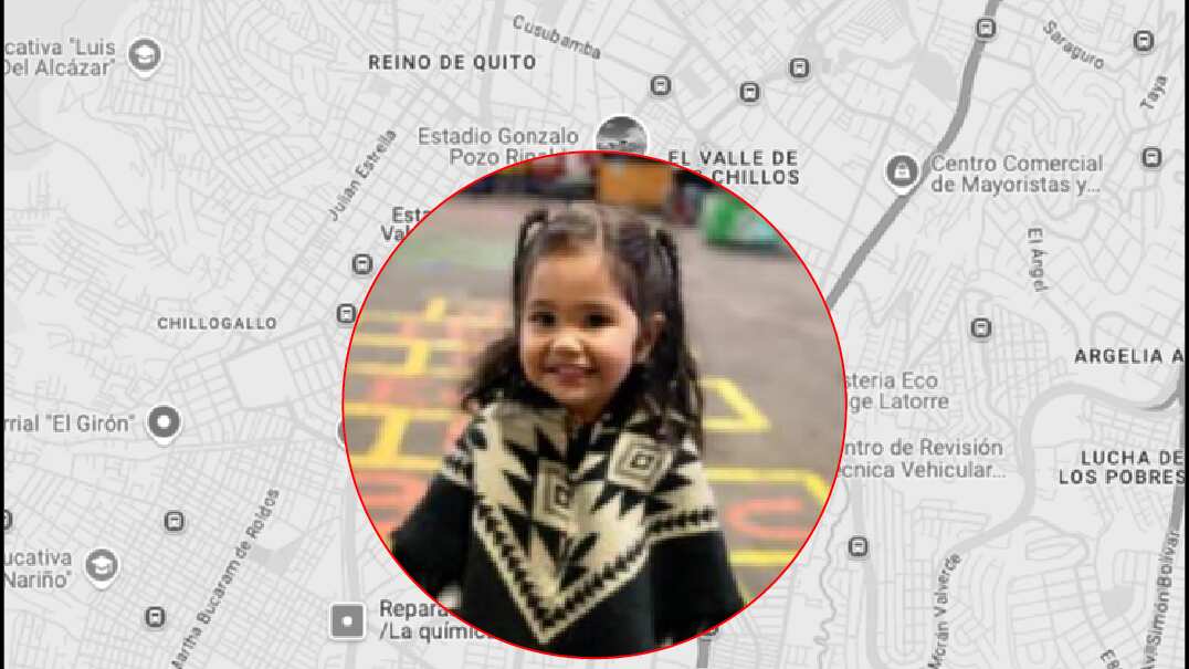 Zeivanna Adalej Sánchez Prieto, niña desaparecida en el sur de Quito