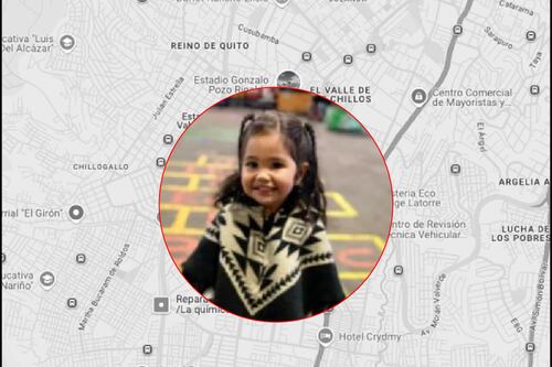 Alerta por Zeivanna Adalej Sánchez Prieto, niña desaparecida en el sur de Quito