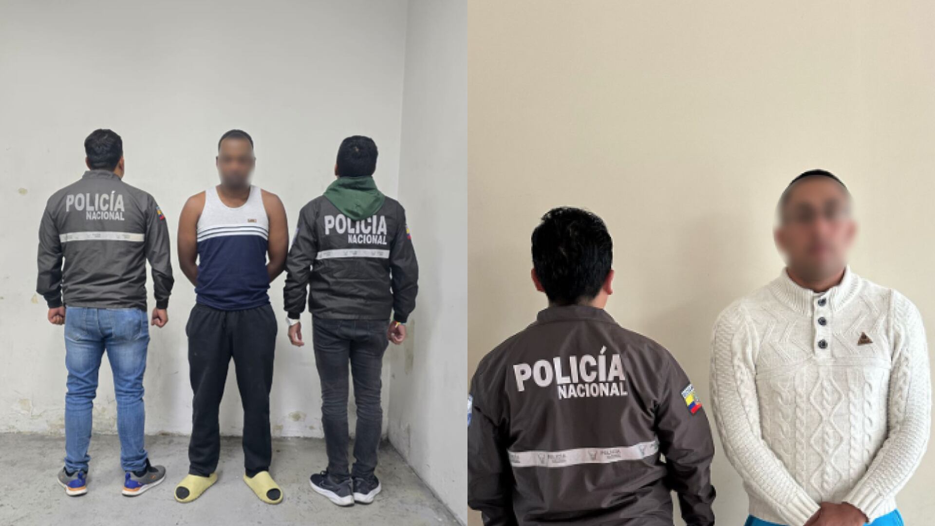 Así cayeron asaltantes de taxistas que delinquían en varias provincias del Ecuador