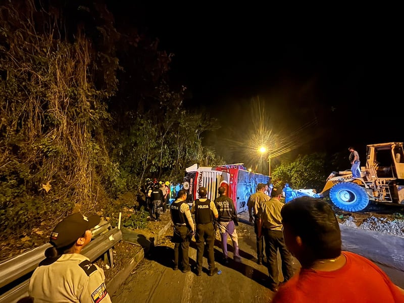 Accidente en Esmeraldas