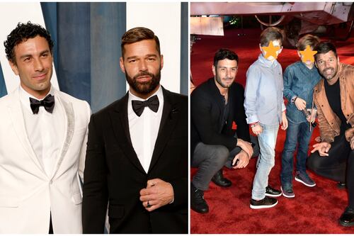 A un año del divorcio, ex esposo de Ricky Martin reaparece con sus hijos y aseguran se ve “más feliz que antes”