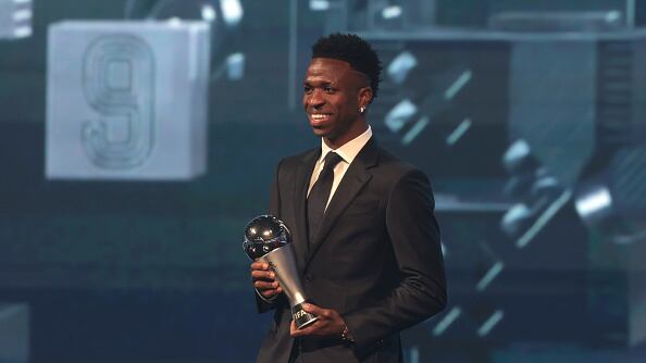 Vinícius Jr. gana el The Best.