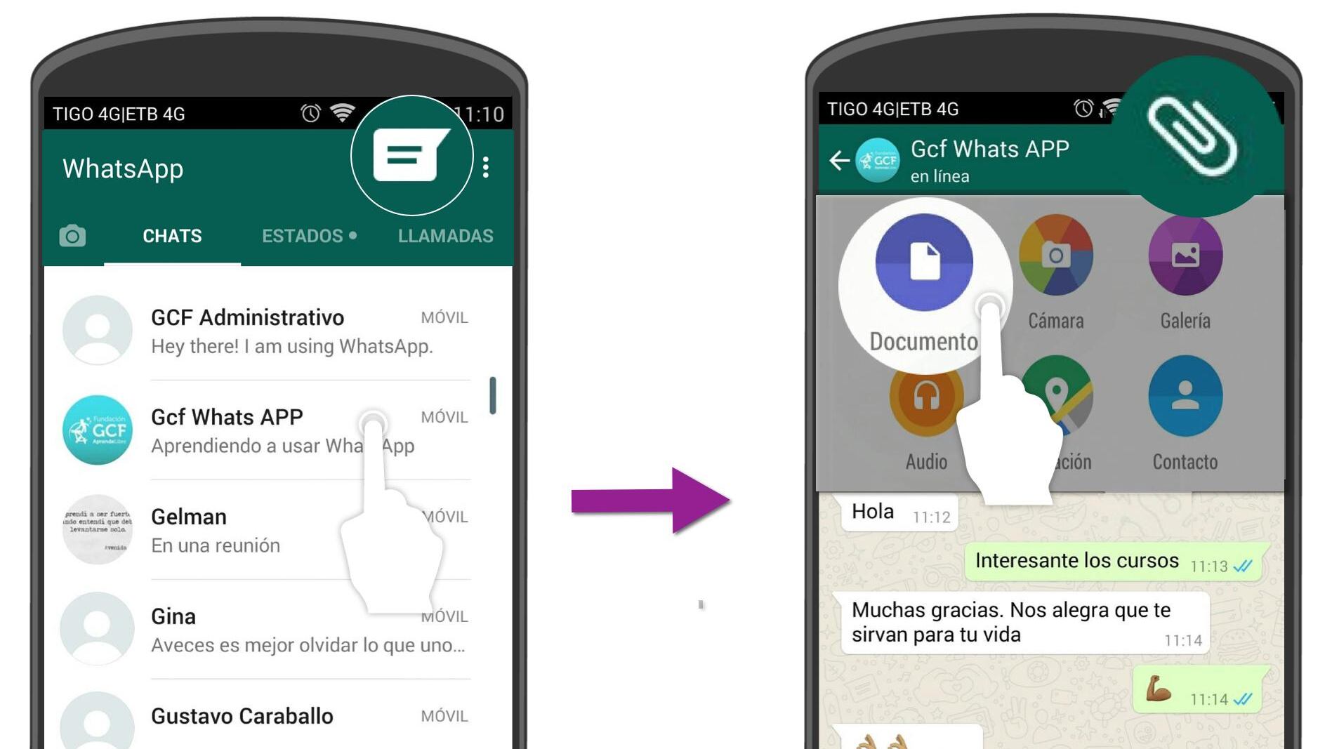 WhatsApp imágenes