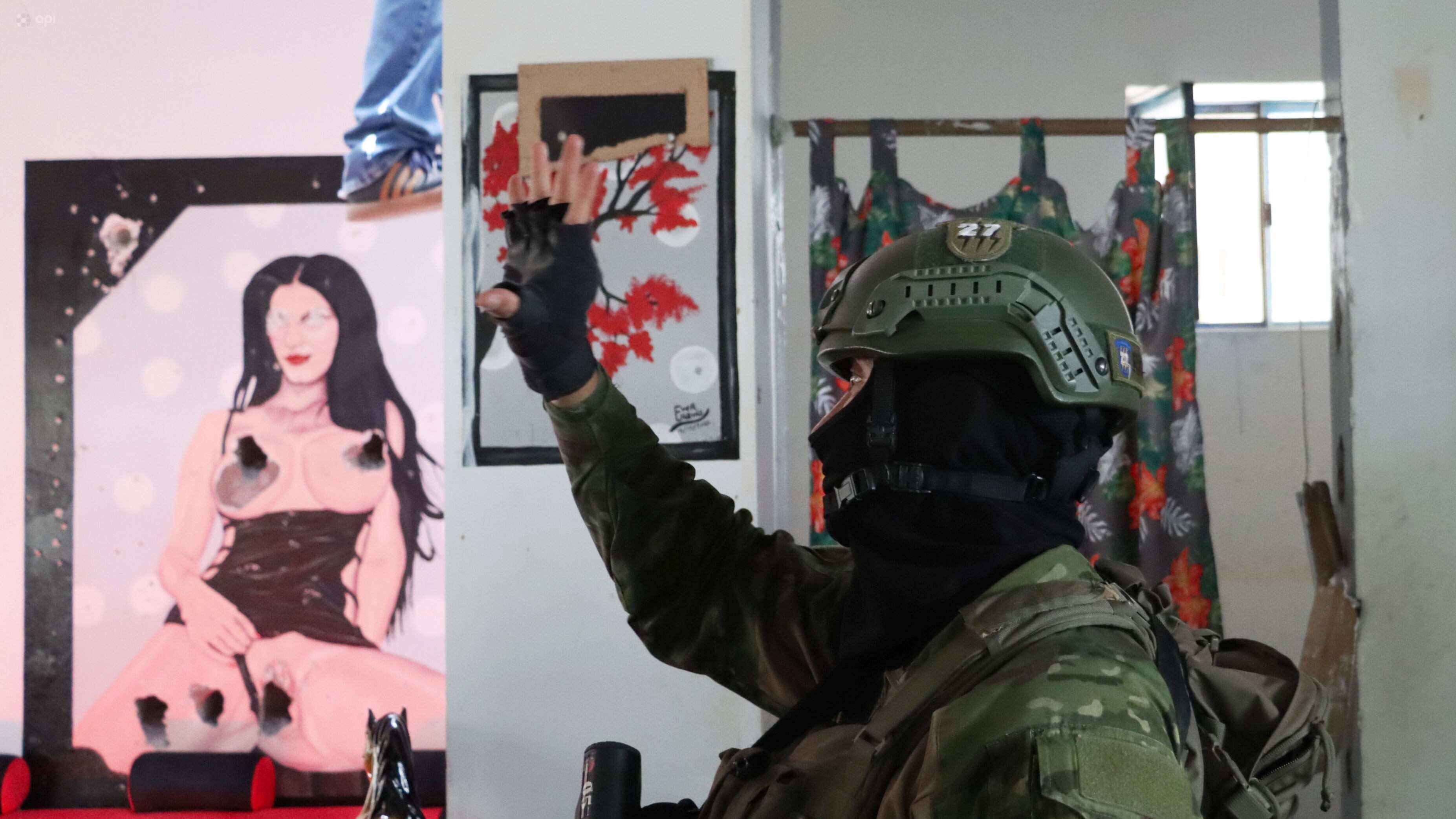 Así lucía una discoteca que pertenecía a cabecillas criminales al interior de la cárcel de Cotopaxi.