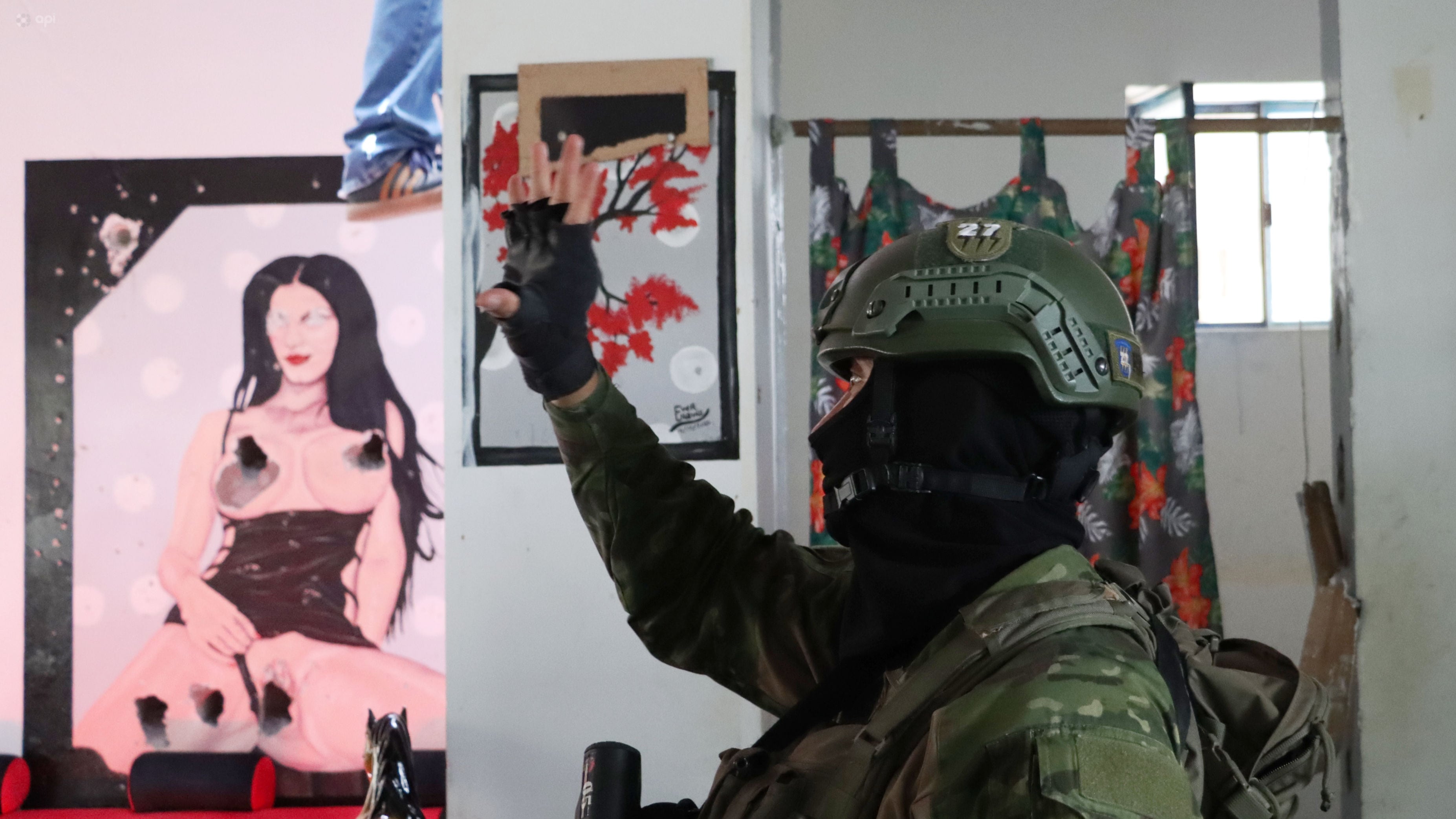 Así lucía una discoteca que pertenecía a cabecillas criminales al interior de la cárcel de Cotopaxi.