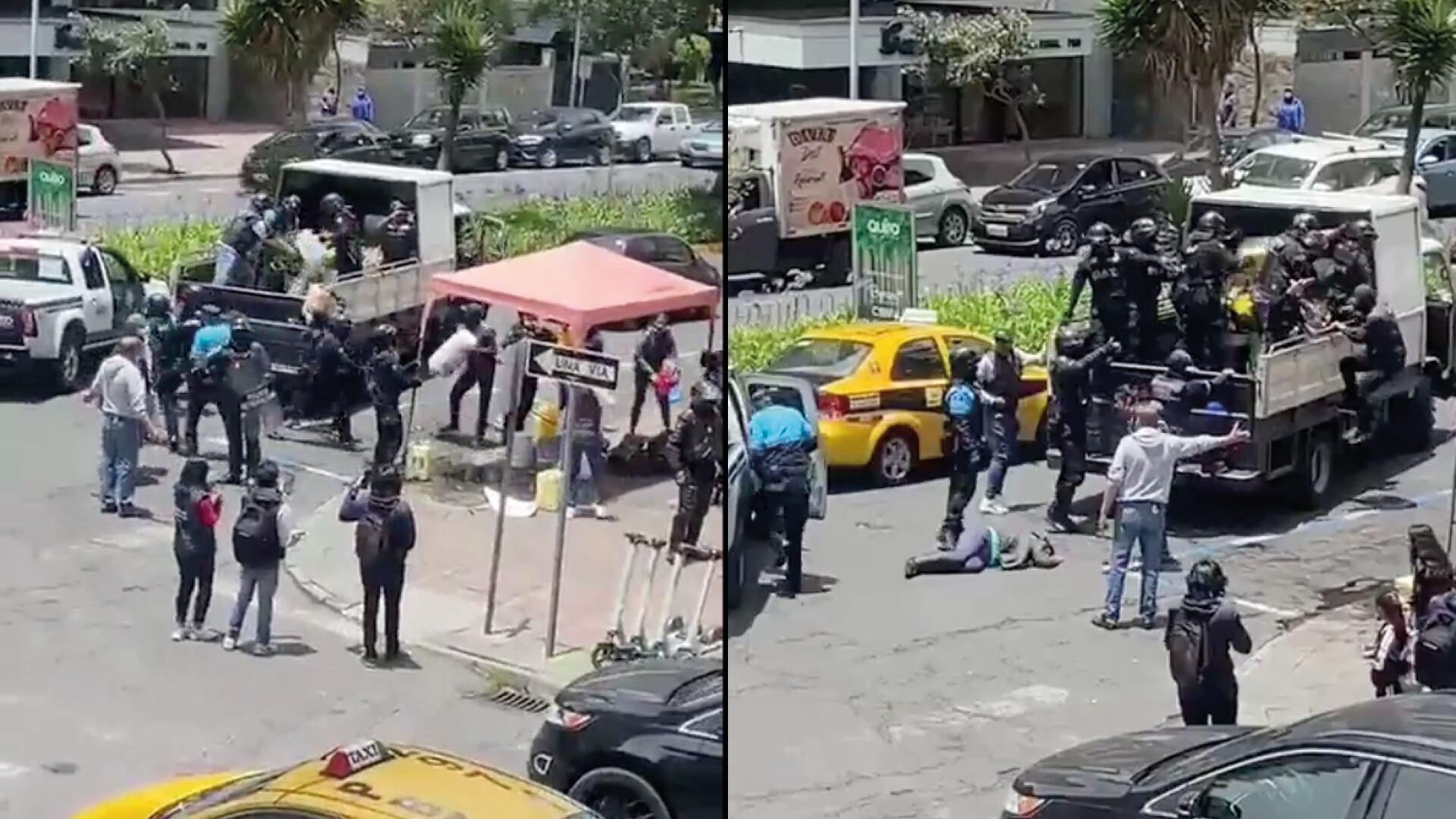 En el norte de Quito