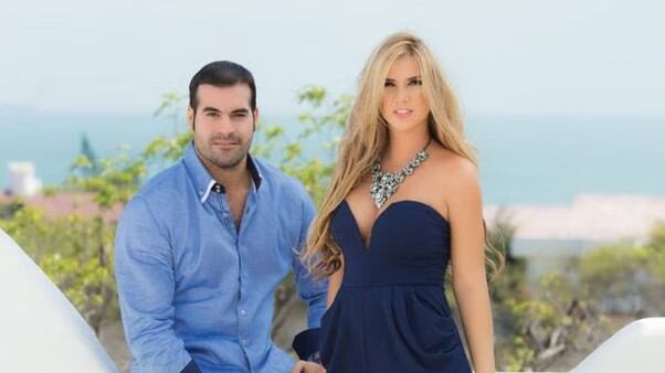 Carolina Jaume y su expareja Allan Zenck