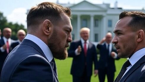 Conor McGregor quiere pelear en la Casa Blanca.