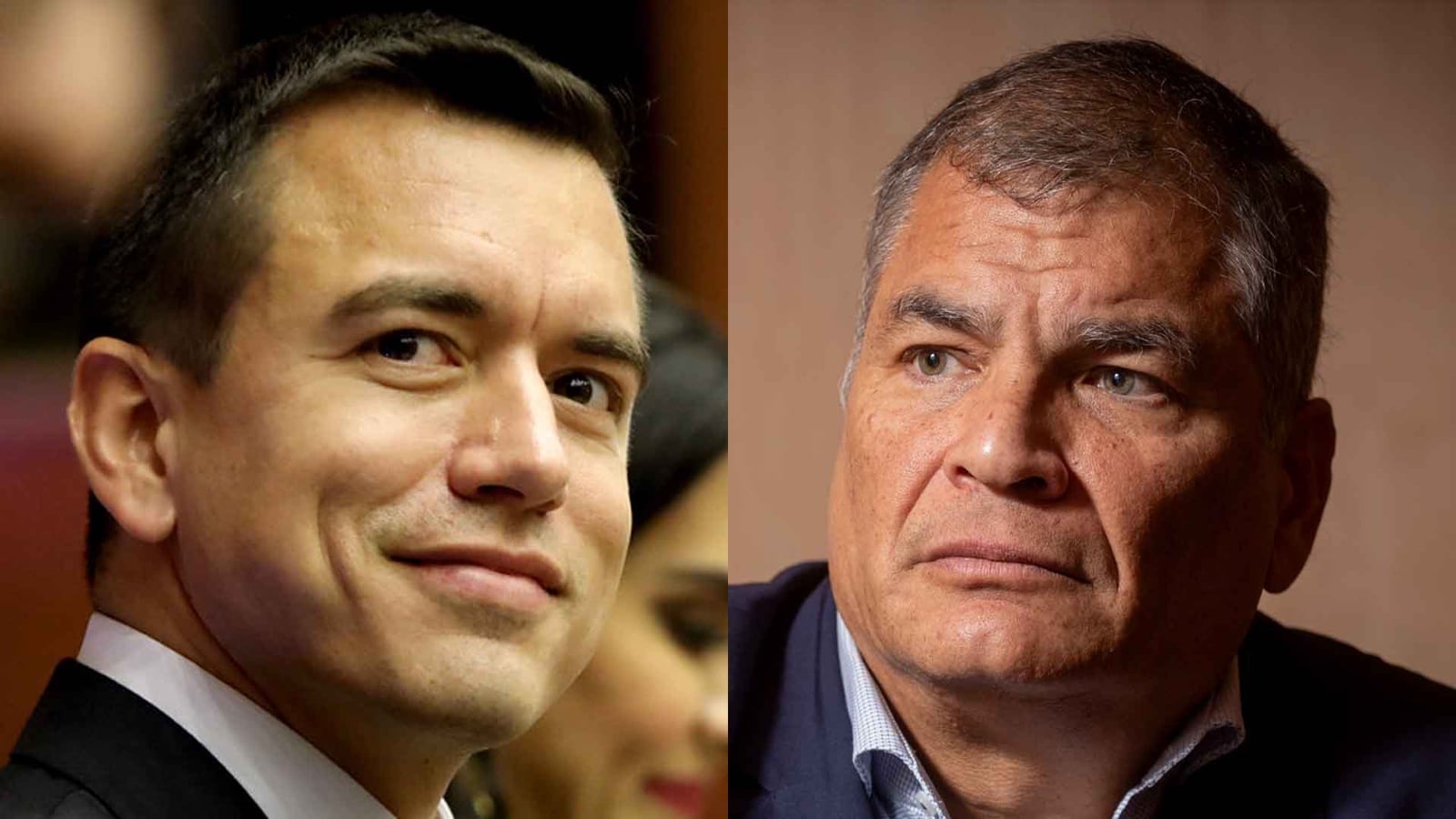 Daniel Noboa y la imitación a la pronunciación en inglés de Rafael Correa.