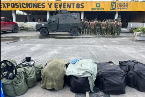 Daniel Noboa se pronuncia por el desalojo de militares de recinto en Los Ríos