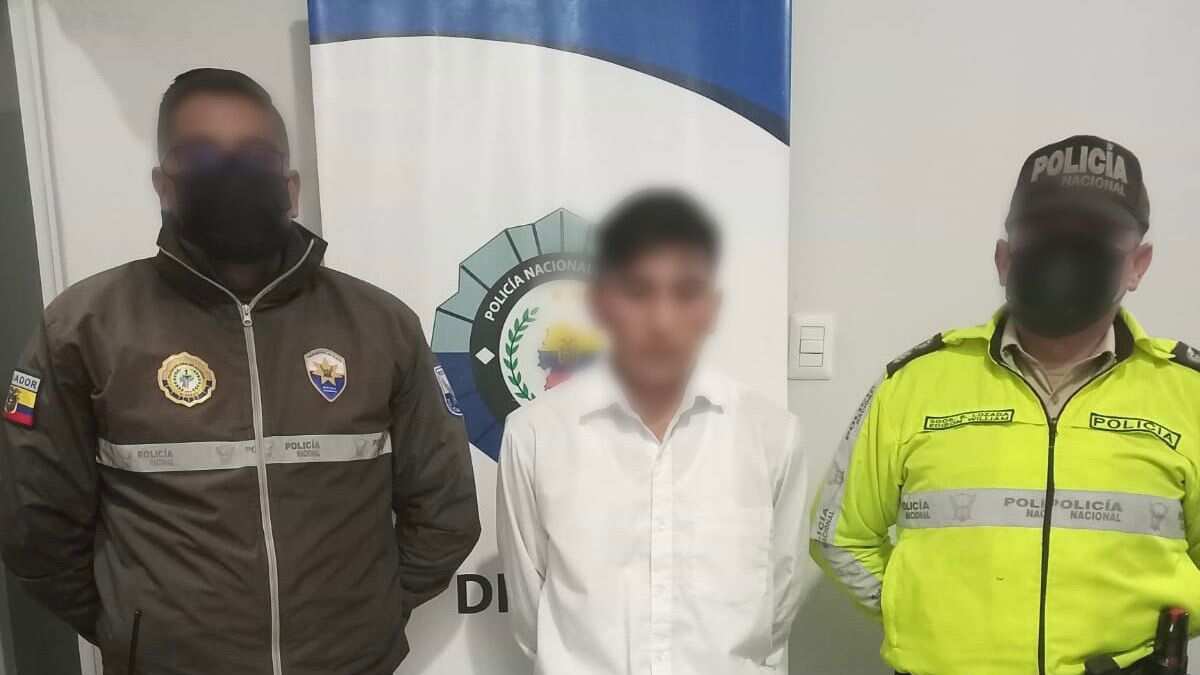 Violó y estranguló a su prima de 13 años en Ambato; capturaron al sujeto de 19 años