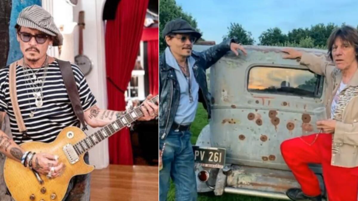 Johnny Depp despide a su amigo.