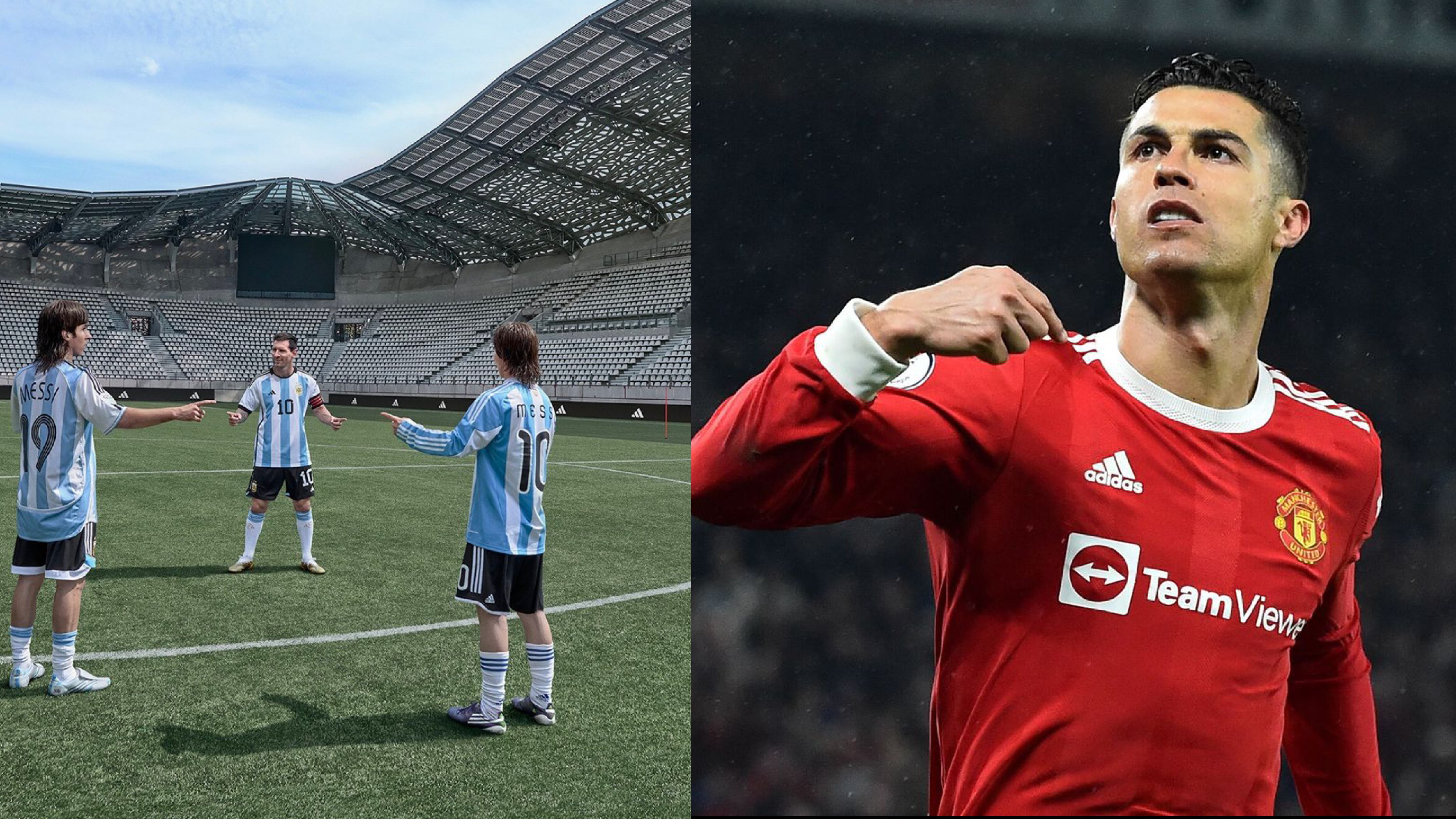 Messi y Ronaldo se juntaron para una campaña de Louis Vuitton