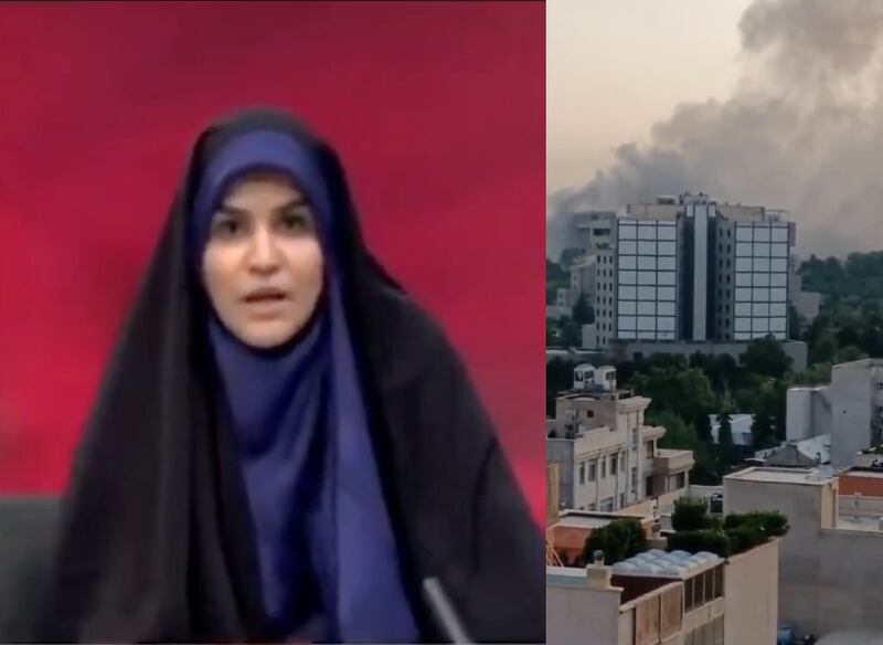 Video misil TV iraní