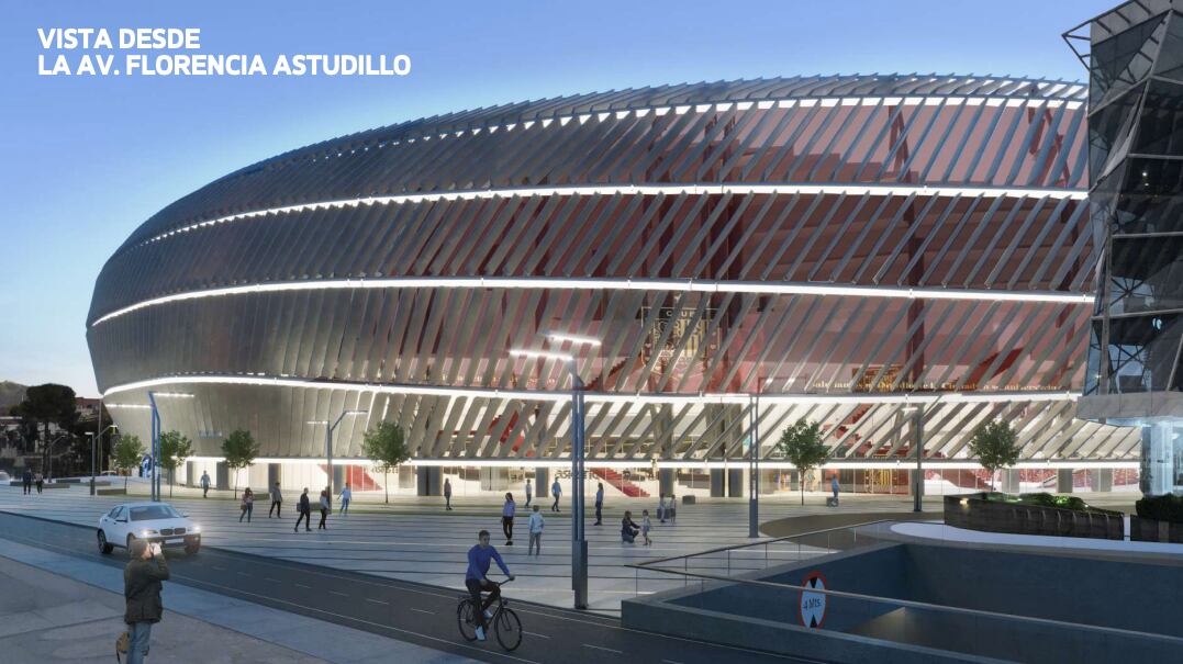 El aforo del sitio deportivo incrementará