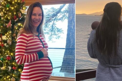4 fotos con las que Hilary Swank a sus 48 prueba que no hay edad para la maternidad, aunque la critiquen