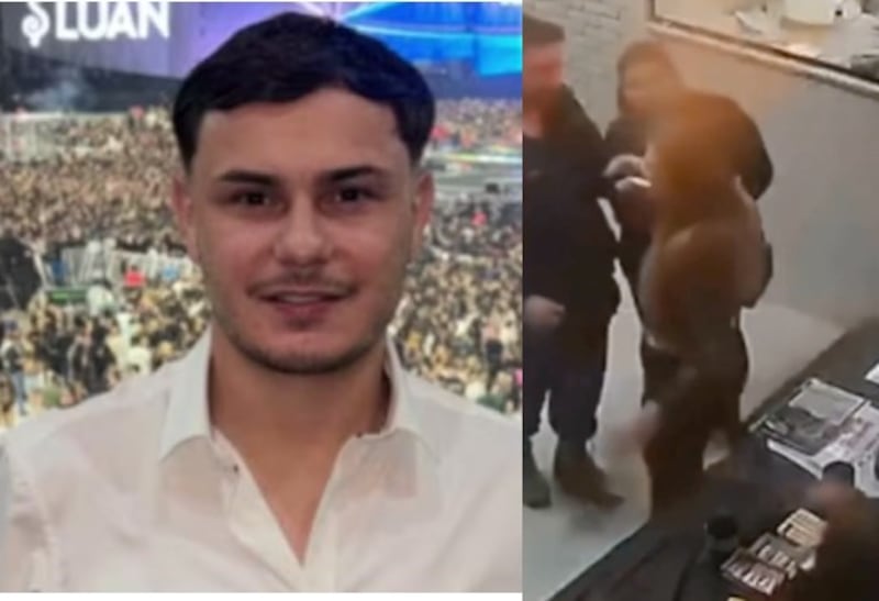 hombre arranca oreja a su pareja