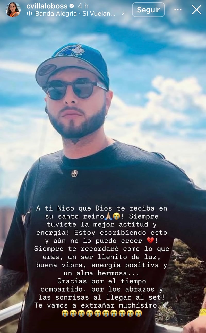 Carmen Villalobos comparte emotiva despedida a miembro del set de 'Sin Senos Sí Hay Paraíso'