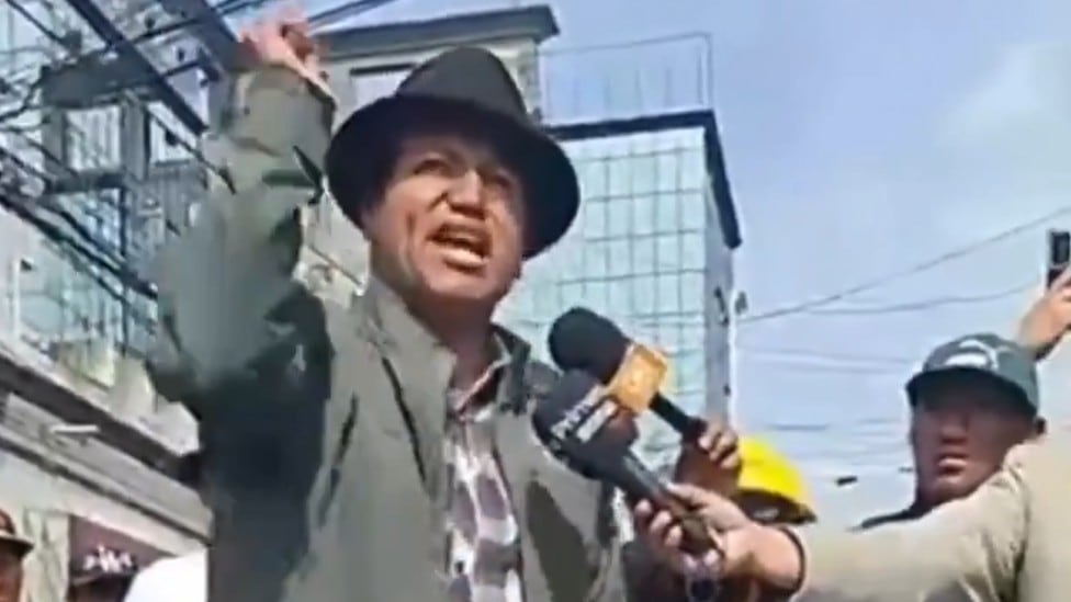 Guido Perugachi, dirigente indígena