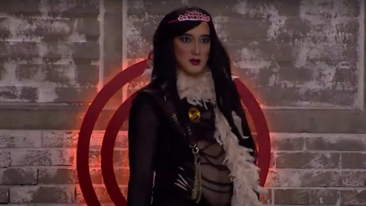 Anthonny Swagg se viste de mujer en MasterChef Celebrity Ecuador